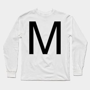 Helvetica M Long Sleeve T-Shirt